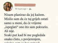 Prevario je suprugu i očekivao bijes, ali njena jedna rečenica slomila ga je više od svake svađe Prevario je suprugu i očekivao bijes, ali njena jedna rečenica slomila ga je više od svake svađe