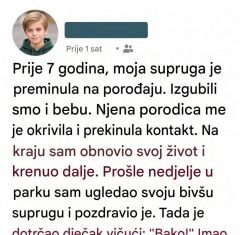 Sedam godina nakon gubitka žene i sina, nepoznato dete moju bivšu taštu nazvalo je „bako“ — a njene sledeće reči promenile su sve Sedam godina nakon gubitka žene i sina, nepoznato dete moju bivšu taštu nazvalo je „bako“ — a njene sledeće reči promenile su sve