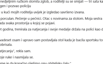 Sestra mi je za nedjeljnim ručkom slomila zglob, a roditelji su se smijali — tri sata kasnije liječnik je pogledao rendgen i pozvao policiju Sestra mi je za nedjeljnim ručkom slomila zglob, a roditelji su se smijali — tri sata kasnije liječnik je pogledao rendgen i pozvao policiju