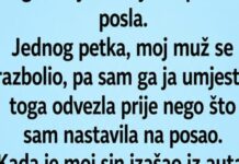 Sin mi je rekao nešto zbog čega sam zanijemila Sin mi je rekao nešto zbog čega sam zanijemila