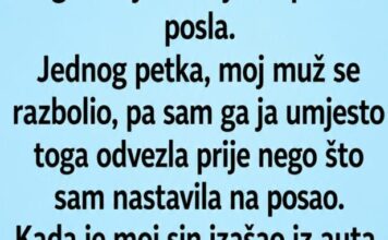 Sin mi je rekao nešto zbog čega sam zanijemila Sin mi je rekao nešto zbog čega sam zanijemila