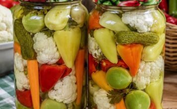 Stari recept za šarenu turšiju – puna ukusa, mirisa i savršeno hrskava! Stari recept za šarenu turšiju – puna ukusa, mirisa i savršeno hrskava!