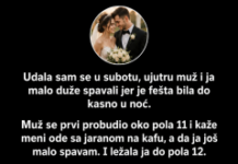 SVEKRVA ME JE JUTRO POSLIJE VJENČANJA POZVALA U SOBU – NJENE RIJEČI SU ME ZALEDILE SVEKRVA ME JE JUTRO POSLIJE VJENČANJA POZVALA U SOBU – NJENE RIJEČI SU ME ZALEDILE