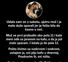 SVEKRVA ME JE JUTRO POSLIJE VJENČANJA POZVALA U SOBU – NJENE RIJEČI SU ME ZALEDILE SVEKRVA ME JE JUTRO POSLIJE VJENČANJA POZVALA U SOBU – NJENE RIJEČI SU ME ZALEDILE