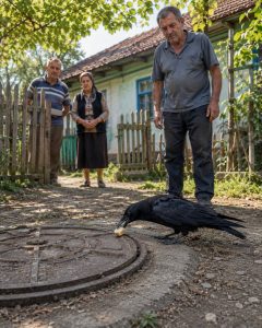 Tri dana zaredom jedna je vrana dolazila u isto dvorište i neprestano graktala pokraj starog poklopca kanalizacijskog šahta. Kad su ljudi napokon shvatili što im pokušava reći, ostali su bez riječi… Tri dana zaredom jedna je vrana dolazila u isto dvorište i neprestano graktala pokraj starog poklopca kanalizacijskog šahta. Kad su ljudi napokon shvatili što im pokušava reći, ostali su bez riječi…