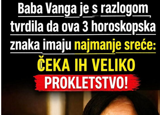 Tumačenja Babe Vange o sudbini horoskopskih znakova: Zašto je vjerovala da neki ljudi kroz život prolaze više izazova Tumačenja Babe Vange o sudbini horoskopskih znakova: Zašto je vjerovala da neki ljudi kroz život prolaze više izazova