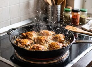 Ulje prska van tiganja i pravi nered? Samo stavite prstohvat ovoga i spremajte hranu u miru Ulje prska van tiganja i pravi nered? Samo stavite prstohvat ovoga i spremajte hranu u miru