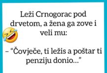 VIC DANA: Crnogorac i penzija VIC DANA: Crnogorac i penzija