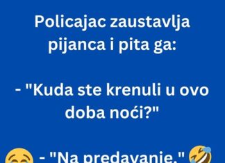 VIC DANA: Policajac i pijanac VIC DANA: Policajac i pijanac