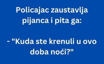 VIC DANA: Policajac i pijanac VIC DANA: Policajac i pijanac