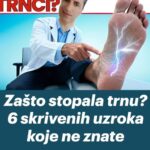 Zašto stopala trnu? 6 skrivenih uzroka koje ne znate
