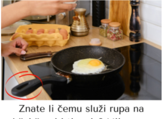 Znate li čemu služi rupa na dršci šerpi i tiganja Nije samo za kačenje, korisnija je nego što mislite Znate li čemu služi rupa na dršci šerpi i tiganja Nije samo za kačenje, korisnija je nego što mislite