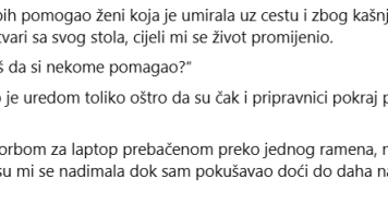 2. DIO — ŽENA ZBOG KOJE SAM IZGUBIO SVE Sjedio sam u automobilu gotovo dvadeset minuta. Nisam znao koliko sam dugo plakao. Možda pet minuta. Možda petnaest. 2. DIO — ŽENA ZBOG KOJE SAM IZGUBIO SVE Sjedio sam u automobilu gotovo dvadeset minuta. Nisam znao koliko sam dugo plakao. Možda pet minuta. Možda petnaest.