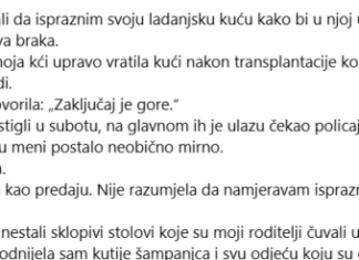 Audio koji je promijenio sve ispred vrata Ana-crissine kuće Audio koji je promijenio sve ispred vrata Ana-crissine kuće