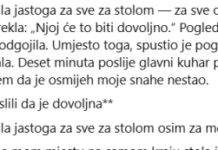 Čaša vode za koju su mislili da je dovoljna Čaša vode za koju su mislili da je dovoljna