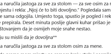 Čaša vode za koju su mislili da je dovoljna Čaša vode za koju su mislili da je dovoljna