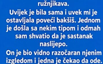 Došla je sama na kafu, a ono što je konobar otkrio na kraju rasplakalo je cijeli kafić ❤️ Došla je sama na kafu, a ono što je konobar otkrio na kraju rasplakalo je cijeli kafić ❤️