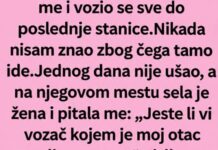 Godinama je vozio starca do posljednje stanice, a onda je njegova kćerka otkrila zašto… Godinama je vozio starca do posljednje stanice, a onda je njegova kćerka otkrila zašto…