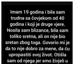 Imala je samo 19 godina kada je saznala da čeka blizance: veza sa muškarcem od 40 godina donijela joj je odluku koju nije mogla lako donijeti Imala je samo 19 godina kada je saznala da čeka blizance: veza sa muškarcem od 40 godina donijela joj je odluku koju nije mogla lako donijeti