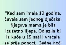 “Kad sam imala 19 godina…” “Kad sam imala 19 godina…”