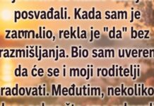 Majka me pozvala nekoliko dana prije svadbe i rekla: ‘Sine, moraš znati istinu o njoj Majka me pozvala nekoliko dana prije svadbe i rekla: ‘Sine, moraš znati istinu o njoj