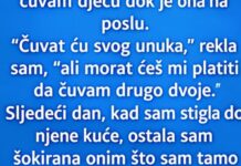 Mislila je da ide samo da čuva unuka… a onda je na stolu pronašla pismo koje joj je promijenilo život Mislila je da ide samo da čuva unuka… a onda je na stolu pronašla pismo koje joj je promijenilo život