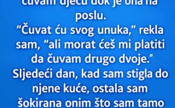 Mislila je da ide samo da čuva unuka… a onda je na stolu pronašla pismo koje joj je promijenilo život Mislila je da ide samo da čuva unuka… a onda je na stolu pronašla pismo koje joj je promijenilo život