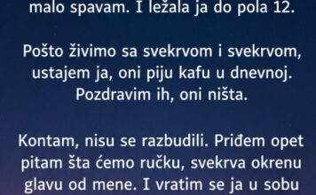 Mislila je da sam ja kriva… a onda je muž rekao jednu rečenicu zbog koje je svekrva zašutjela Mislila je da sam ja kriva… a onda je muž rekao jednu rečenicu zbog koje je svekrva zašutjela