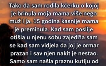 Mislila sam da je moja majka ostavila samo praznu kutiju.. a onda sam pročitala poruku Mislila sam da je moja majka ostavila samo praznu kutiju.. a onda sam pročitala poruku