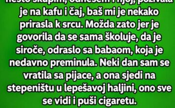 „MISLILA SAM DA JE SAMO STUDENTKINJA KOJOJ TREBA POMOĆ… A ONDA MI JE JEDNE VEČERI OTKRILA ISTINU KOJA ME JE RASPLAKALA!“ „MISLILA SAM DA JE SAMO STUDENTKINJA KOJOJ TREBA POMOĆ… A ONDA MI JE JEDNE VEČERI OTKRILA ISTINU KOJA ME JE RASPLAKALA!“