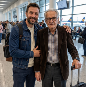 Na aerodromu sam pomogao starijem čoveku — a nekoliko trenutaka kasnije uzeo je moj telefon i pozvao policiju… Kada sam saznao razlog, ostao sam bez reči Na aerodromu sam pomogao starijem čoveku — a nekoliko trenutaka kasnije uzeo je moj telefon i pozvao policiju… Kada sam saznao razlog, ostao sam bez reči