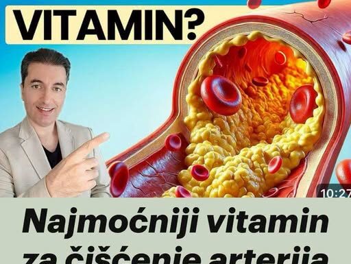Najmoćniji vitamin za čišćenje arterija nakon 50. godine! Najmoćniji vitamin za čišćenje arterija nakon 50. godine!