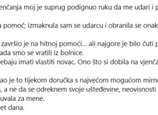 Nakon prvog udarca, otkrio sam cijenu obiteljske tradicije Nakon prvog udarca, otkrio sam cijenu obiteljske tradicije