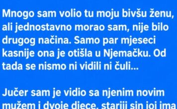 OSTAVIO SAM JE JER NIJE MOGLA IMATI DJECU… A 15 GODINA KASNIJE SAZNAO SAM DA JE DJEČAK KOJI LIČI NA MENE – MOJ SIN! OSTAVIO SAM JE JER NIJE MOGLA IMATI DJECU… A 15 GODINA KASNIJE SAZNAO SAM DA JE DJEČAK KOJI LIČI NA MENE – MOJ SIN!
