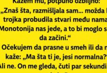 Pitala sam ga koga je izabrao za trojku… Njegov odgovor me je potpuno iznenadio Pitala sam ga koga je izabrao za trojku… Njegov odgovor me je potpuno iznenadio