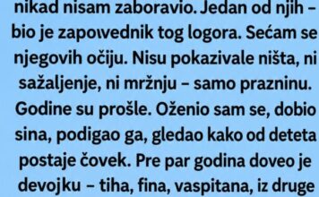 posle 30 godina ugledao sam čoveka iz logora… a onda sam saznao da je njegova ćerka postala žena mog sina! posle 30 godina ugledao sam čoveka iz logora… a onda sam saznao da je njegova ćerka postala žena mog sina!