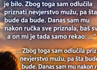PREVARILA SAM MUŽA POSLE 8 GODINA BRAKA — KADA SAM MU SVE PRIZNALA, NJEGOVE REČI SU ME POTPUNO SLOMILE… PREVARILA SAM MUŽA POSLE 8 GODINA BRAKA — KADA SAM MU SVE PRIZNALA, NJEGOVE REČI SU ME POTPUNO SLOMILE…