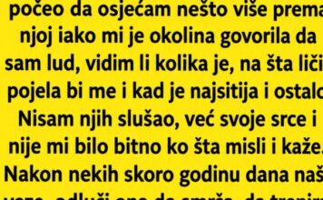 „Smršala je, ali jedno se nikada nije promijenilo…“ ❤️ „Smršala je, ali jedno se nikada nije promijenilo…“ ❤️