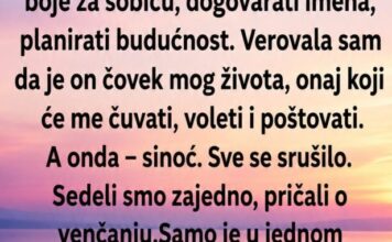Sve je bilo kao iz bajke, a onda je jedan njegov potez promijenio moj život zauvijek Sve je bilo kao iz bajke, a onda je jedan njegov potez promijenio moj život zauvijek