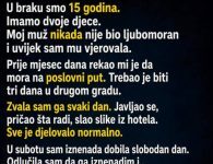 U braku smo 15 godina i imamo dvoje djece. Nikad nisam bila žena koja provjerava telefon, pravi scene ili sumnja bez razloga… U braku smo 15 godina i imamo dvoje djece. Nikad nisam bila žena koja provjerava telefon, pravi scene ili sumnja bez razloga…