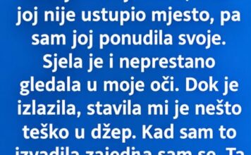 Ustupila joj je mjesto u autobusu, a onda je doživjela nešto što nikada neće zaboraviti… ❤️ Ustupila joj je mjesto u autobusu, a onda je doživjela nešto što nikada neće zaboraviti… ❤️