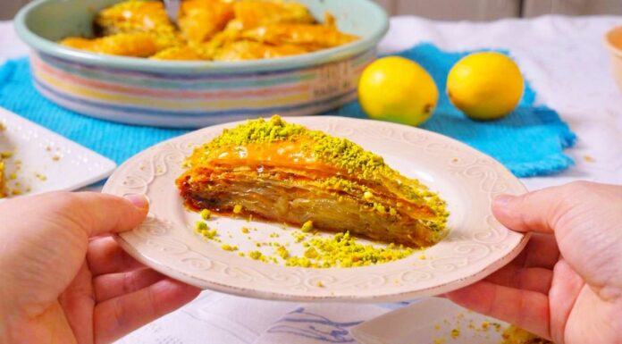 Baklava sa pistaćima Baklava sa pistaćima