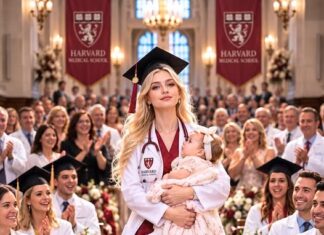 Cijela dvorana je uzdahnula kad je moja 17-godišnja kći hodala prema pozornici za diplomiranje Medicinskog fakulteta Harvard noseći prijevremeno rođeno novorođenče. Iz VIP dijela, djetetova milijarderska baka podsmjehnula se: „Baš kao i njezina majka. Ništa osim smeća rođenog u getu.“ Ali ono što je moja kći sljedeće učinila zapanjilo je sve i ostavilo cijeli paviljon potpuno tihim. Cijela dvorana je uzdahnula kad je moja 17-godišnja kći hodala prema pozornici za diplomiranje Medicinskog fakulteta Harvard noseći prijevremeno rođeno novorođenče. Iz VIP dijela, djetetova milijarderska baka podsmjehnula se: „Baš kao i njezina majka. Ništa osim smeća rođenog u getu.“ Ali ono što je moja kći sljedeće učinila zapanjilo je sve i ostavilo cijeli paviljon potpuno tihim.