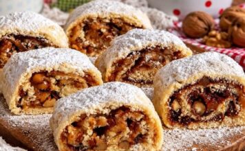Hvarski suhi kolačići – tradicionalne roladice s orasima i marmeladom Hvarski suhi kolačići – tradicionalne roladice s orasima i marmeladom