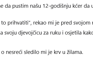 KĆI MI JE DEVET DANA BILA U KOMI, A ONDA SAM OTKRILA ISTINU O NESREĆI KOJU JE MOJ BIVŠI MUŽ SKRIVAO Sviđa li ti se ova ličnost? KĆI MI JE DEVET DANA BILA U KOMI, A ONDA SAM OTKRILA ISTINU O NESREĆI KOJU JE MOJ BIVŠI MUŽ SKRIVAO Sviđa li ti se ova ličnost?