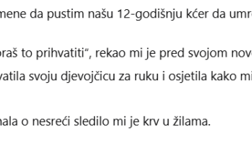 KĆI MI JE DEVET DANA BILA U KOMI, A ONDA SAM OTKRILA ISTINU O NESREĆI KOJU JE MOJ BIVŠI MUŽ SKRIVAO Sviđa li ti se ova ličnost? KĆI MI JE DEVET DANA BILA U KOMI, A ONDA SAM OTKRILA ISTINU O NESREĆI KOJU JE MOJ BIVŠI MUŽ SKRIVAO Sviđa li ti se ova ličnost?