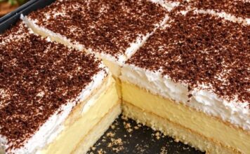 Kolač 7 + 7 + 7 – jednostavan kremasti kolač😋