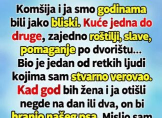 Komšija kojem sam vjerovao godinama krio je strašnu tajnu Komšija kojem sam vjerovao godinama krio je strašnu tajnu