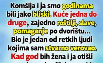 Komšija kojem sam vjerovao godinama krio je strašnu tajnu Komšija kojem sam vjerovao godinama krio je strašnu tajnu