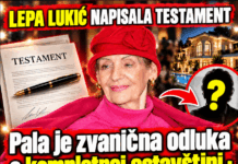 LEPA LUKIĆ NAPISALA TESTAMENT! Preodsjeća da odlazi… Pala je zvanična odluka o kompletnoj ostavštini : Evo kome OSTAVLJA SVE! ŠOKIRALA SVE SVOJOM ODLUKOM… LEPA LUKIĆ NAPISALA TESTAMENT! Preodsjeća da odlazi… Pala je zvanična odluka o kompletnoj ostavštini : Evo kome OSTAVLJA SVE! ŠOKIRALA SVE SVOJOM ODLUKOM…